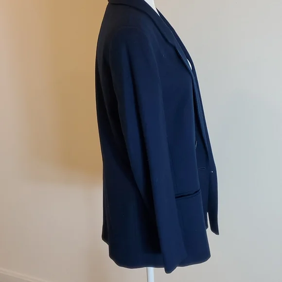 Pendleton navy blue suiting jacket size 10 - Picture 4 of 8